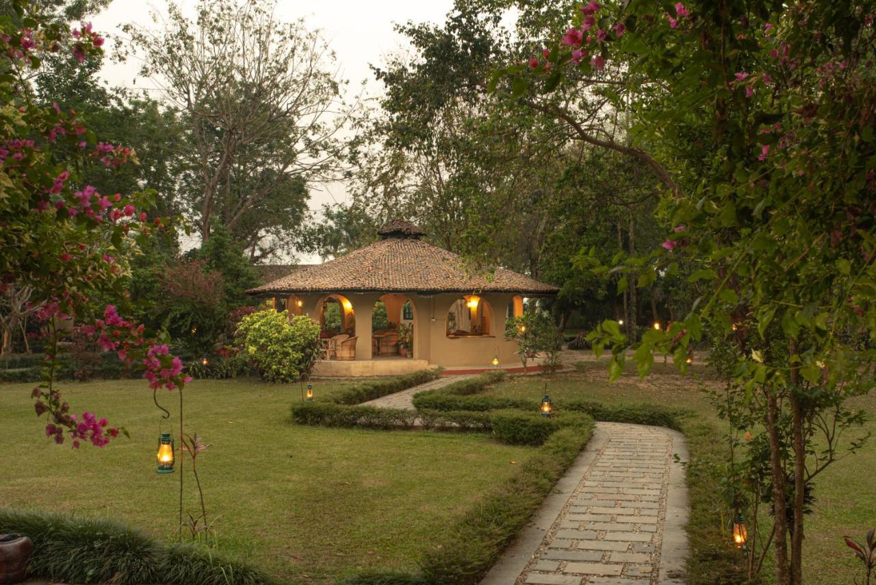 Green Mansions Jungle Resort Sauraha Esterno foto